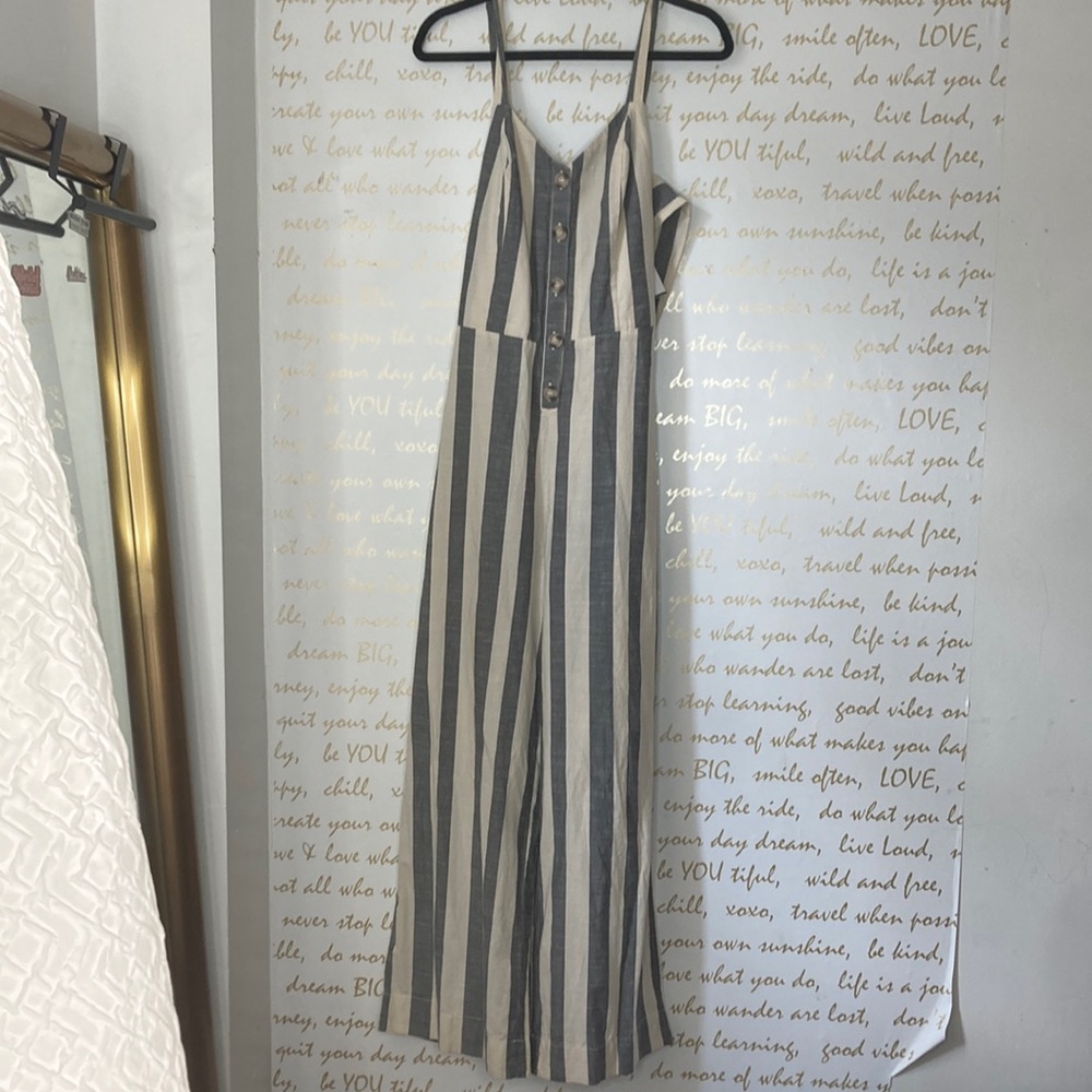 Stripped jumpsuit